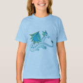 Blue Ice Dragon T-Shirt (Voorkant)