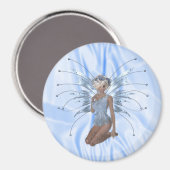 Blue Ice Fairy Magnet Magneet (Voorkant / Achterkant)