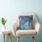 Blue Ice Fire Sierkussen (Stoel)