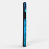 Blue Ice Gem iPhone 5 coque (Dos/Droite)