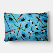 Blue Ice Hockey Thema Etui (Achterkant)