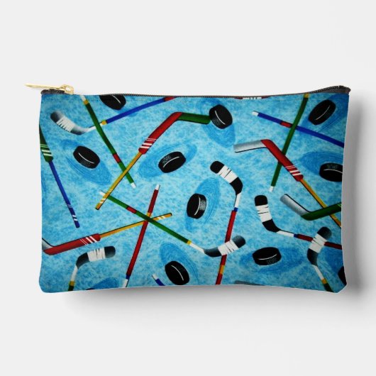 Blue Ice Hockey Thema Etui (Voorkant)