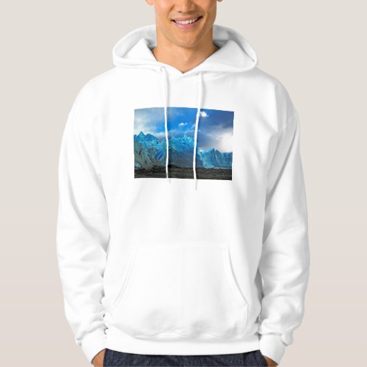 Blue Ice - Perito Moreno Hoodie (Voorkant)