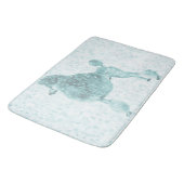 Blue Ice Posh Podle Badmat (Gekanteld)