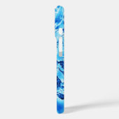 Blue Ice Roos Foto bewerken Case-Mate iPhone Case (Achterkant / Links)