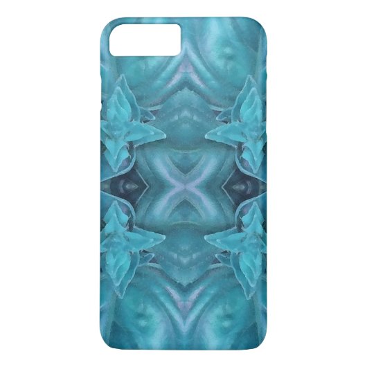 Blue Icing Abstract Case-Mate iPhone Case (Achterkant)