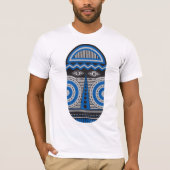 Blue Illuminati Tribe T-shirt (Voorkant)
