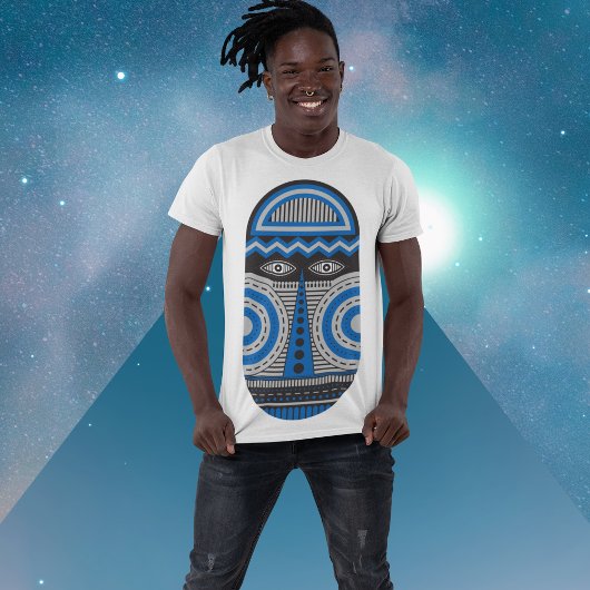 Blue Illuminati Tribe T-shirt