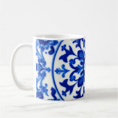 Blue Ink Oriental Mug (Gauche)