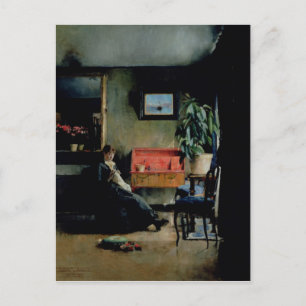 Blue Interior, 1883 Briefkaart