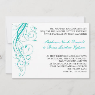 Blue Invitation-RT Kaart