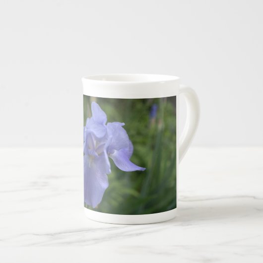 Blue Iris Bone China Mok (Voorkant rechts)