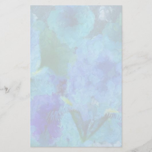Blue Iris Briefpapier (Voorkant)