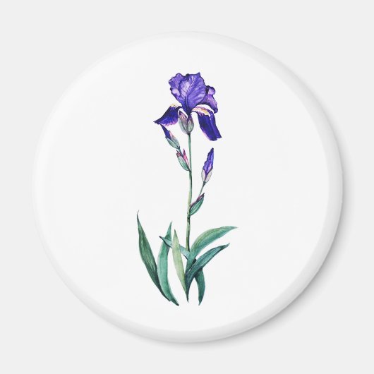 Blue Iris van PMACarlson Magneet (Voorkant)