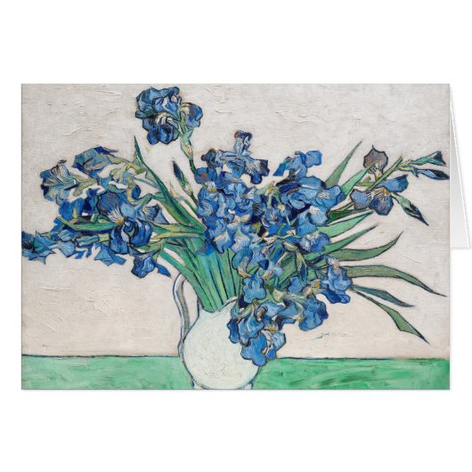 Blue Irises par Vincent Van Gogh Art (Devant horizontal)