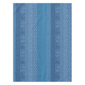 Blue Islam Islamic Arabic Pattern Collage Tafelkleed (Voorkant)