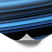 Blue Island Wave Poster (Hoek)