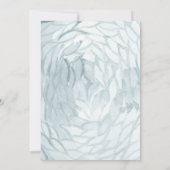 Blue It's a Boy  Toys Rustic Baby shower Kaart (Achterkant)