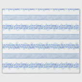 Blue Ivylines Cadeaupapier (Vlak)