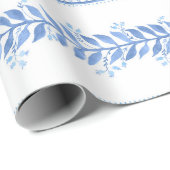 Blue Ivylines Cadeaupapier (Rol Hoek)