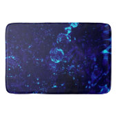 Blue Jacuzzi Bath Bubbles - Large Bath Mat (Voorkant)