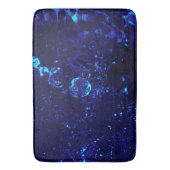 Blue Jacuzzi Bath Bubbles - Large Bath Mat (Voorkant Verticaal)