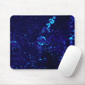 Blue Jacuzzi Bubbles Kantoor Muismat (Met muis)