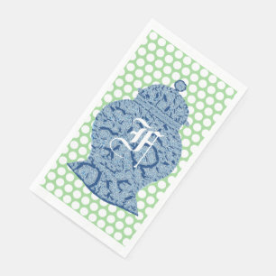 Blue Jar Ginger Jars Mosaic Servet