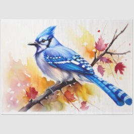 Blue Jay 1 Decoupage papier