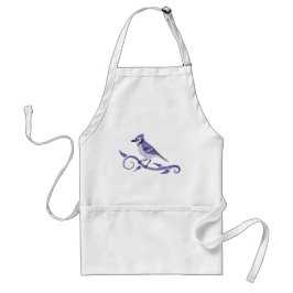 Blue Jay Apron Standaard Schort