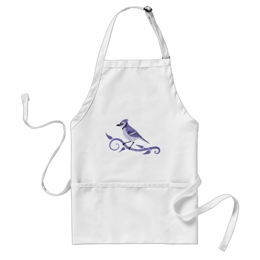 Blue Jay Apron Standaard Schort (Voorkant)