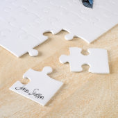 Blue Jay Bird Aquarelle Art Jigsaw Puzzle (Côté)