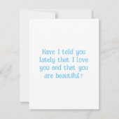  Blue Jay Bird Custom Wenskaarten (Achterkant)