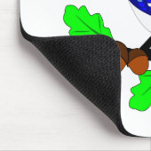 Blue Jay Bird Muismat (Hoek)
