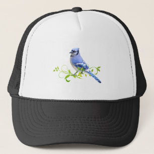 Blue Jay Bird Trucker Pet