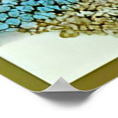 Blue Jay Birds Paper Art Poster (Hoek)