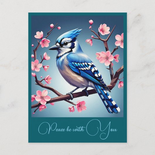 "BLUE JAY" BRIEFKAART (Voorkant)