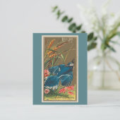 Blue Jay Briefkaart (Staand voorkant)