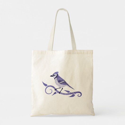 Blue Jay Canvas tas (Achterkant)