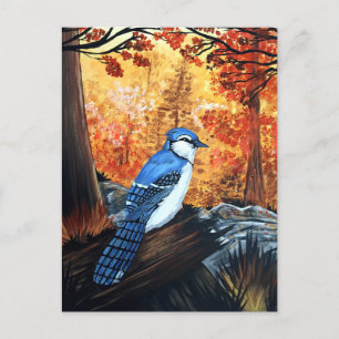 Blue Jay Life Briefkaart