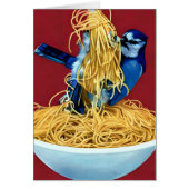 Blue Jay Mange Spaghetti Toutes les occasions Voit (Devant)