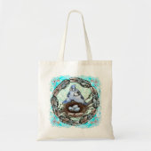 Blue Jay Nest Canvas tas (Voorkant)