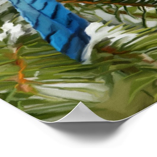 Blue Jay Poster (Hoek)