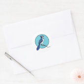 BLUE JAY RONDE STICKER (Envelop)