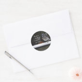 Blue Jay : Sans vous ici Stickers (Enveloppe)