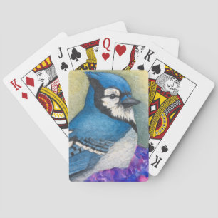 Blue Jay-spelkaarten voor vogelwateren Gift Bird G Pokerkaarten