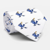 Blue Jay Spelling Baseball Stropdas (Opgerold)