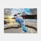 Blue Jay Sunrise Deurmat (Voorkant)