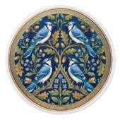 Blue Jays Bird Ceramic Pull Knob Keramische Knop (Voorkant)