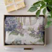 Blue Jays  Birdcage Floral Tissuepapier (Geschenk)